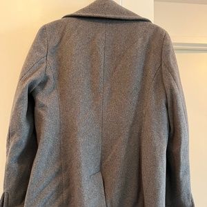 Calvin Klein wool + cashmere coat